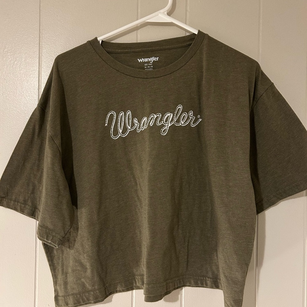 Wrangler Olive Green T-Shirt